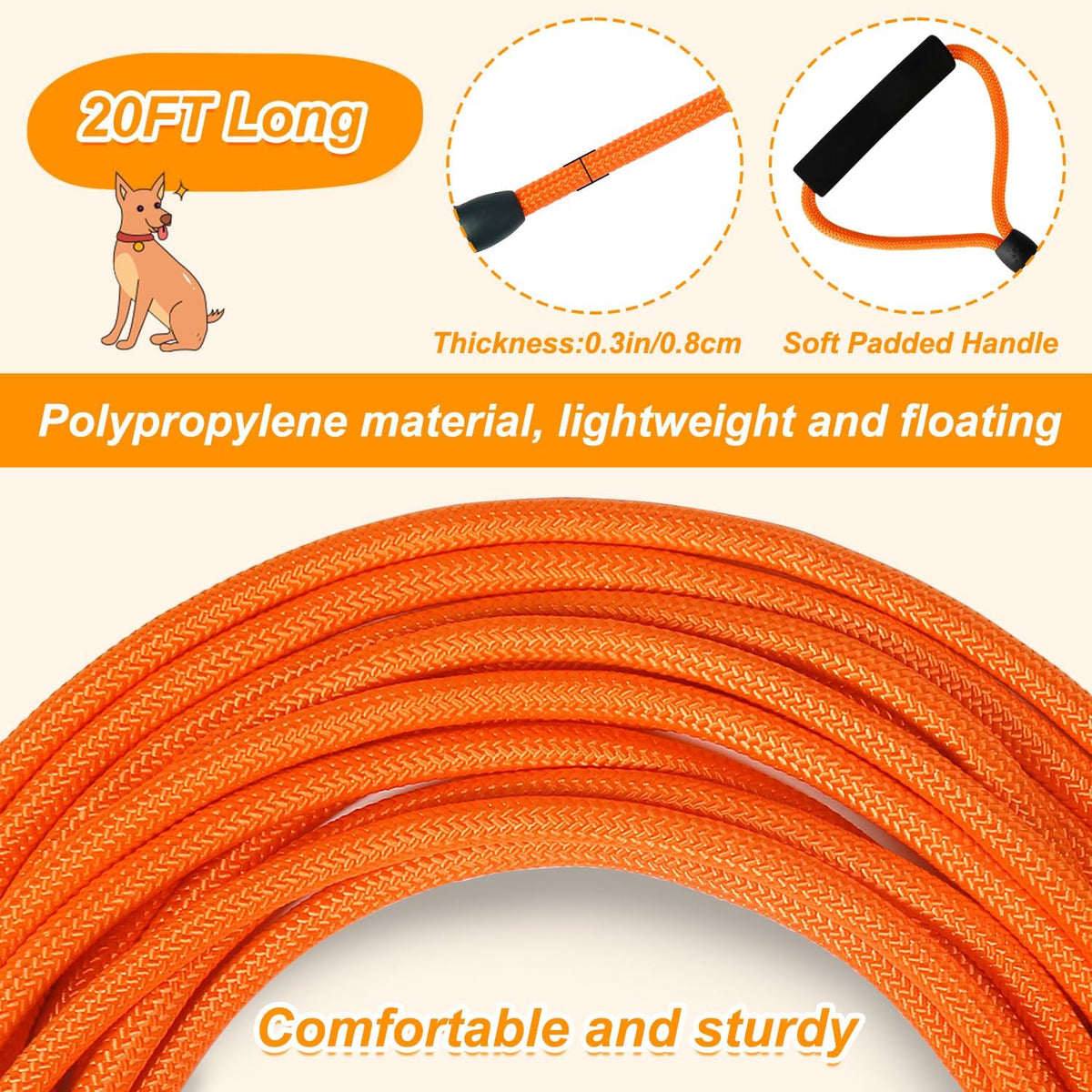 PawGrip™ – Heavy-Duty Comfort Dog Leash