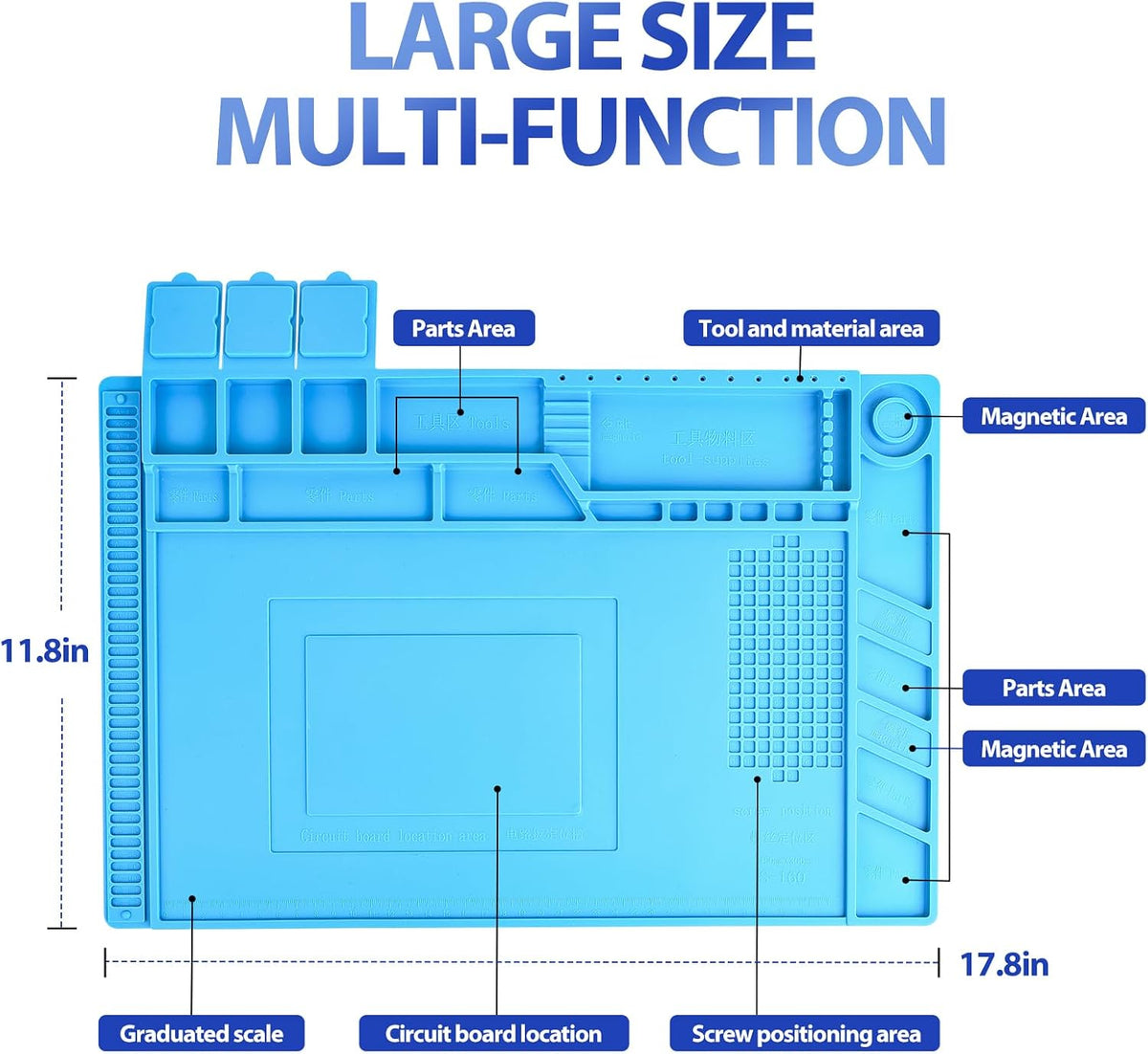MagnaShield™ – Magnetic Heat-Resistant Repair Mat