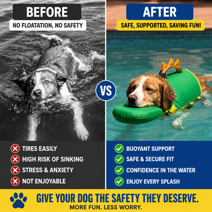 FloatPals™ Animal Swim Vest For Dogs