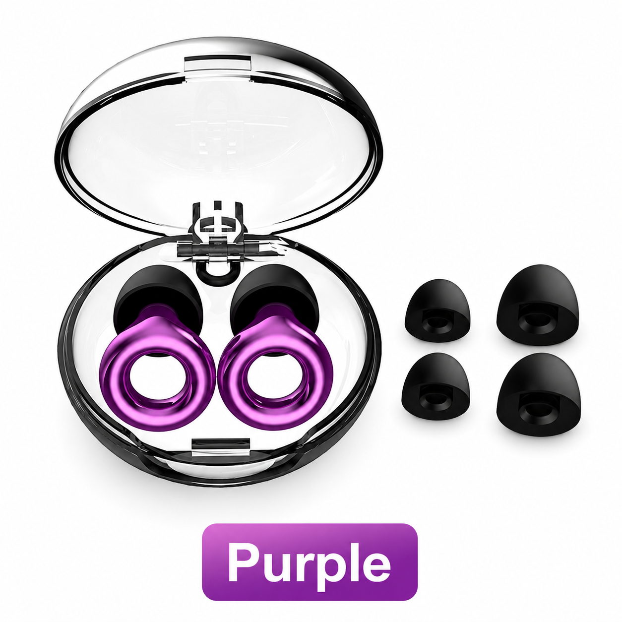 QuietLoop™ Premium Noise Filter Earplugs (1 Pair)