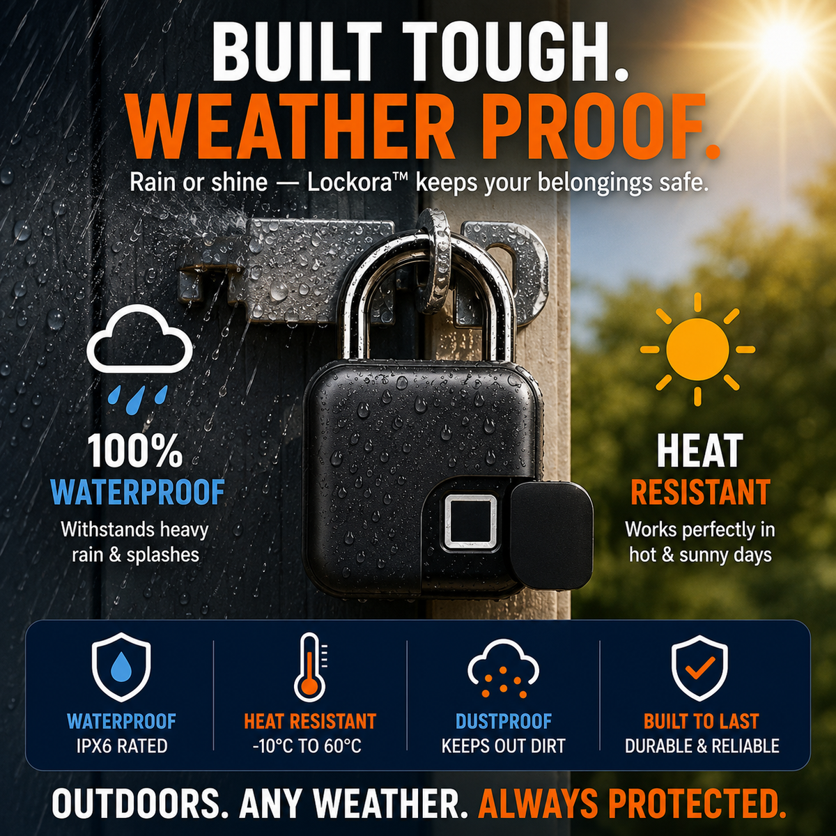 Lockora™ – Smart Keyless Security Lock