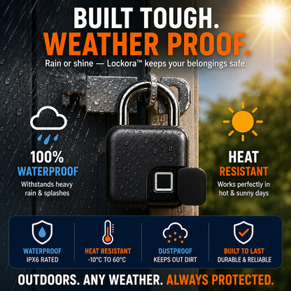 Lockora™ – Smart Keyless Security Lock
