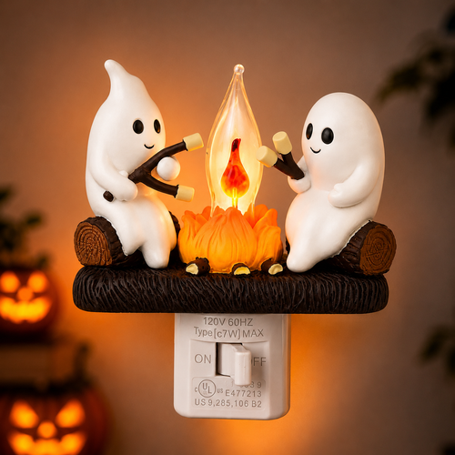Ghost Campfire™ – Cozy Halloween Night Light