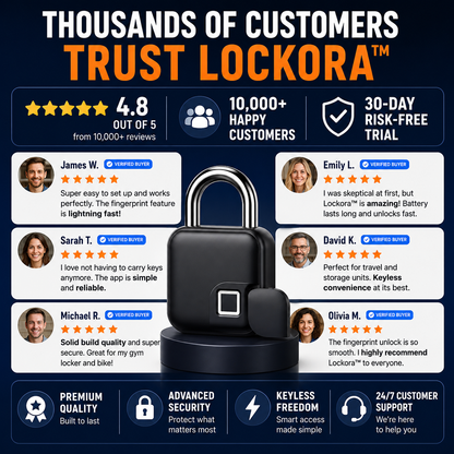 Lockora™ – Smart Keyless Security Lock