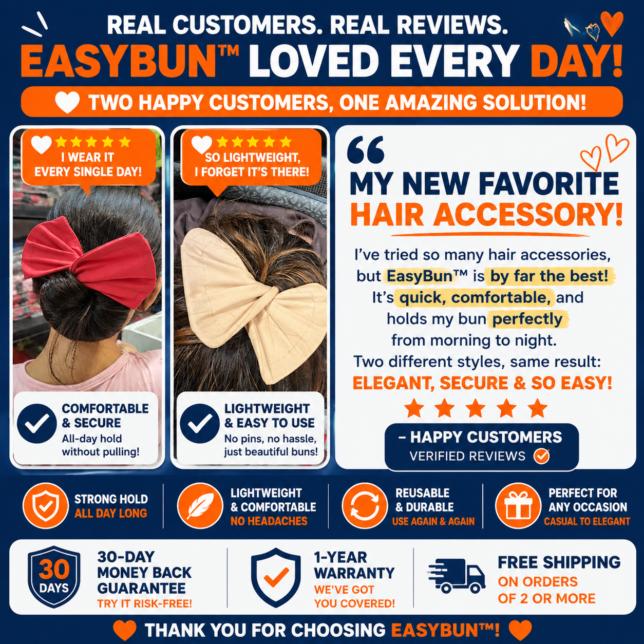 EasyBun™ Bow Hair Shaper