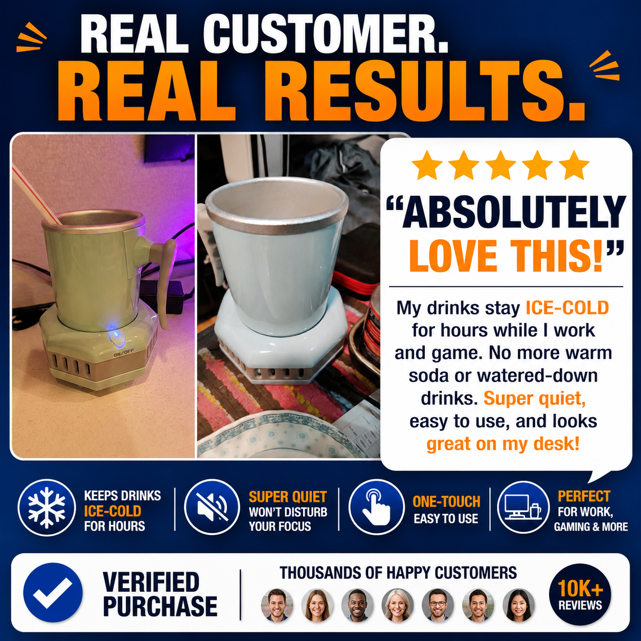 FrostCup™ Instant Drink Chiller
