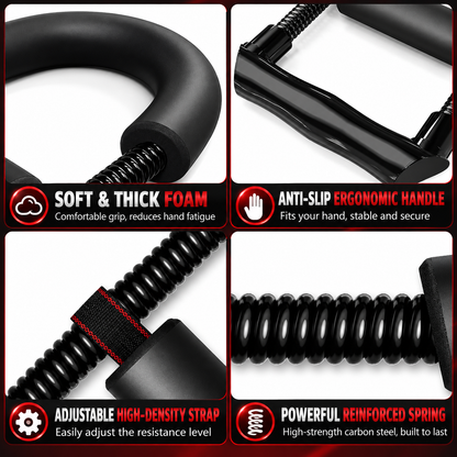 Gripora™ 3-in-1 Wrist & Forearm Training System