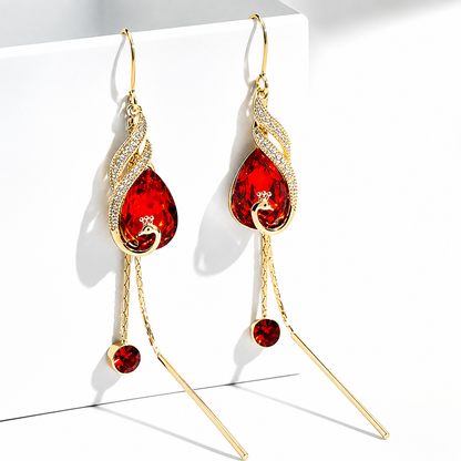 PeacockAura™ Earrings (1 Pair)