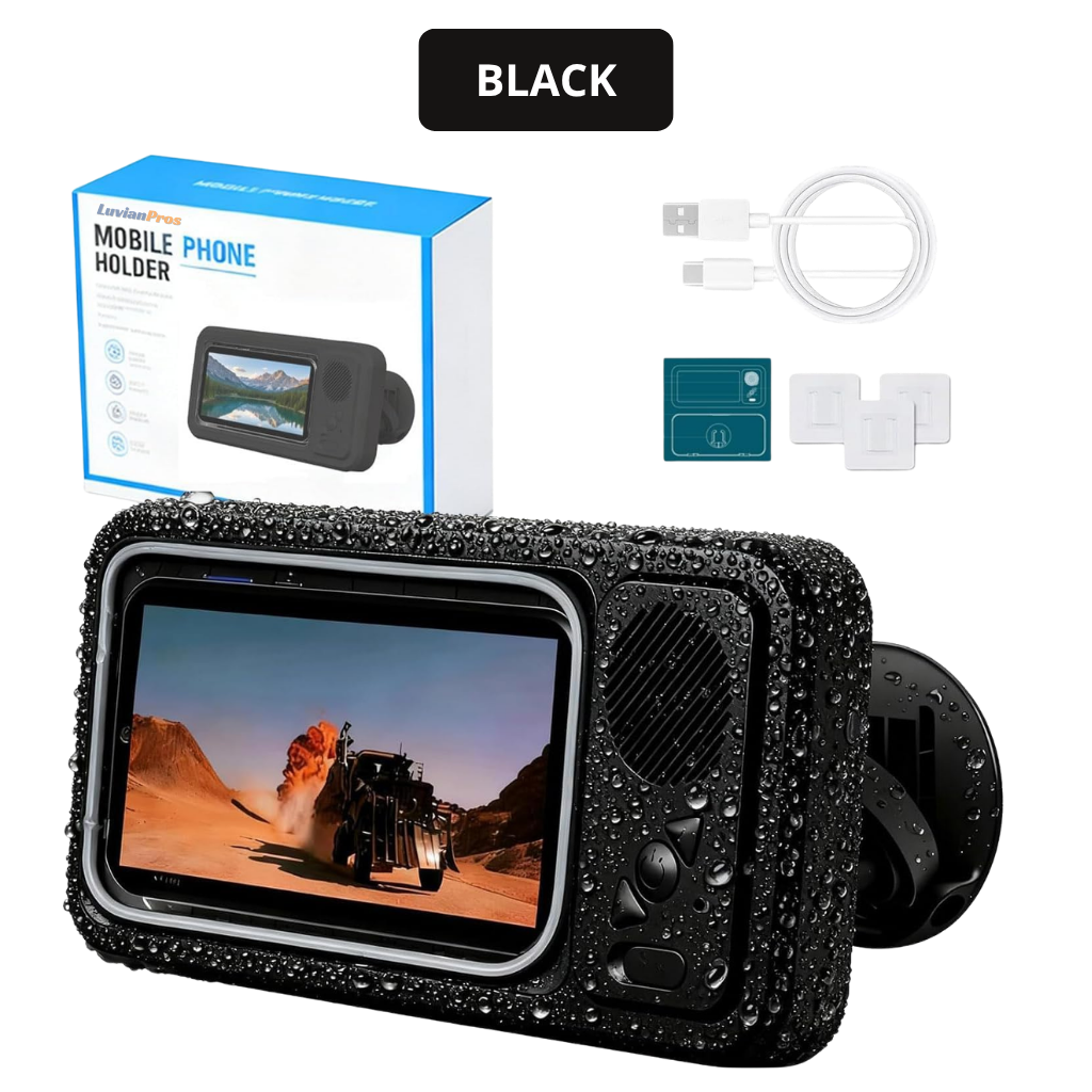 Luvianpros AquaShield Shower Phone Holder