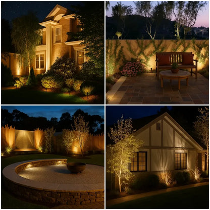 LumiDuo™ – 2-Pack Solar Landscape Spotlights