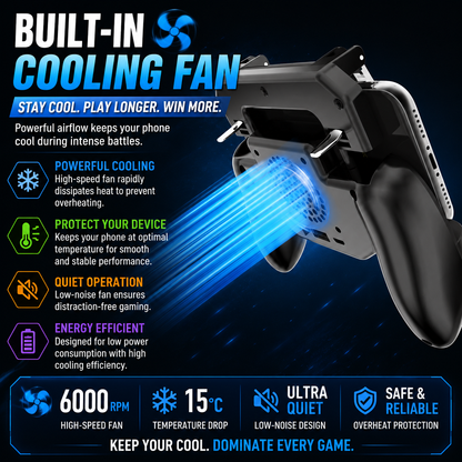 FrostGrip™ 3-in-1 Gaming Controller