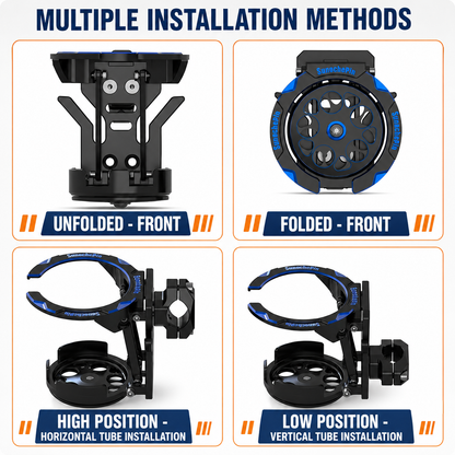 RideGrip™ Pro CNC Cup Holder