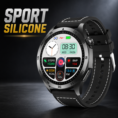 PulseGuard™ Pro AMOLED Smartwatch