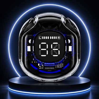 CyberPods™ Transparent LED Earbuds