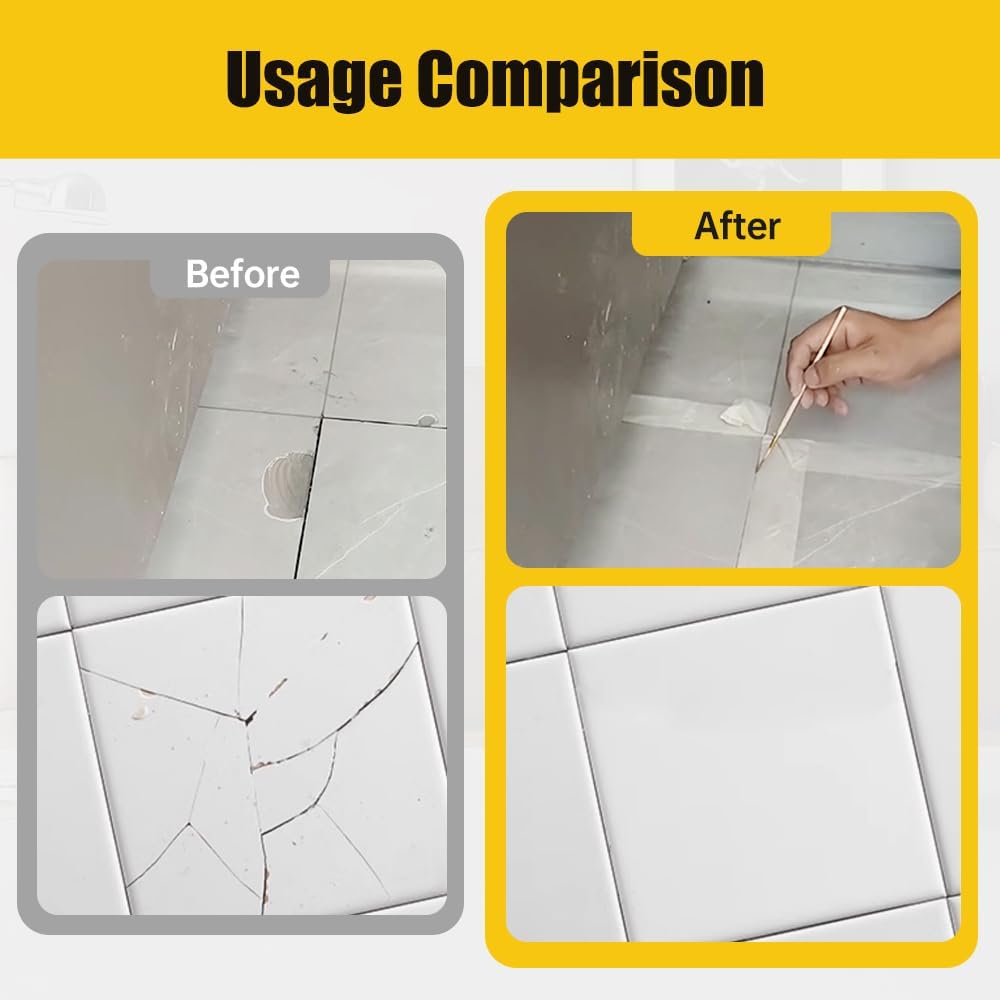 Tile and Ceramic Glaze Repair Paste