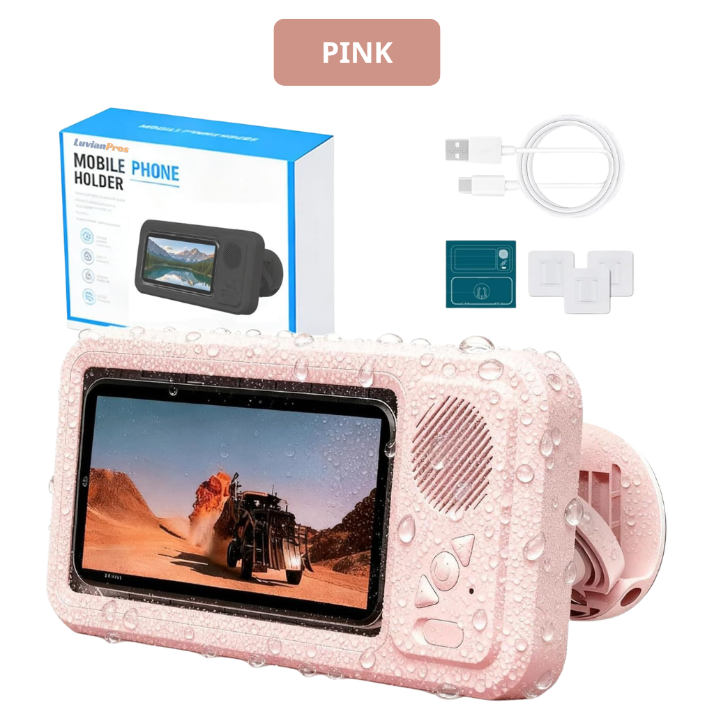 Luvianpros AquaShield Shower Phone Holder