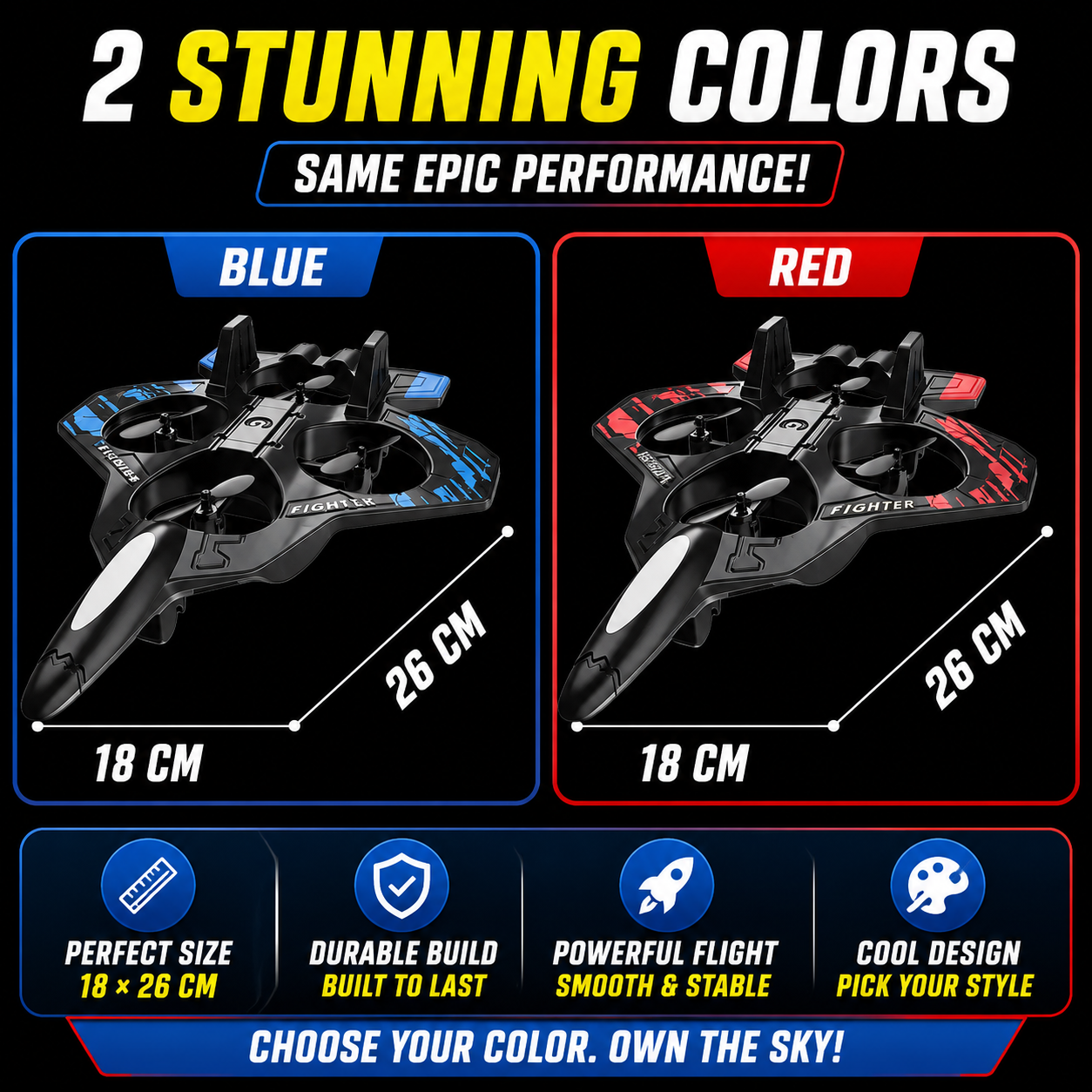 SkyStrike™ Gravity Hover Jet