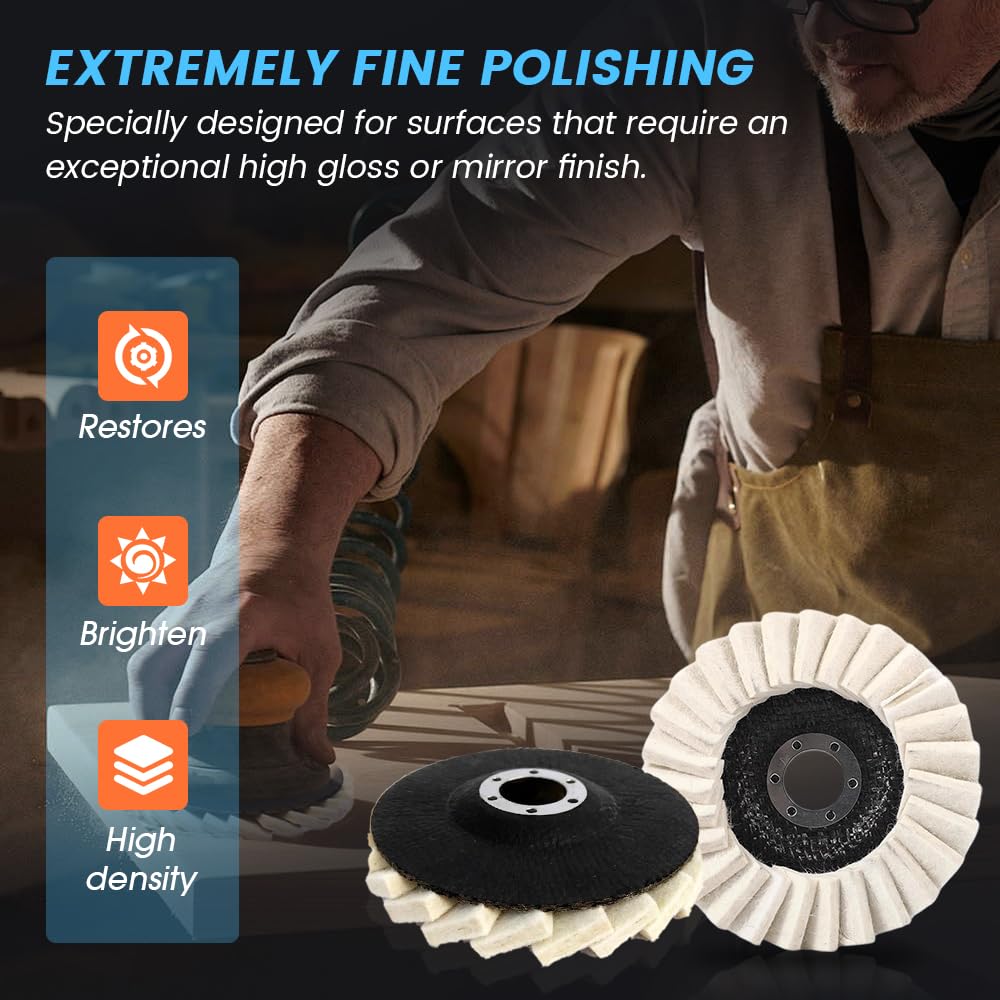 Luvianpros™ Wool Felt Polishing Disc