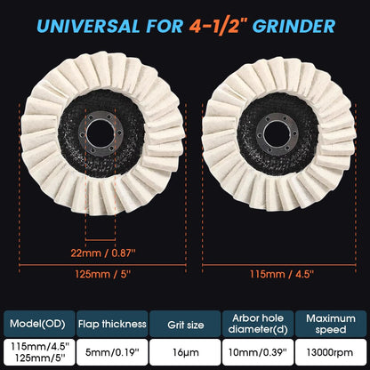 Luvianpros™ Wool Felt Polishing Disc