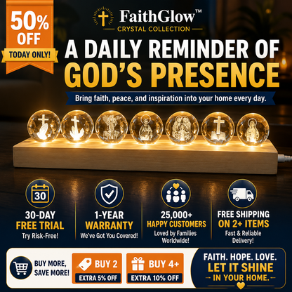 FaithGlow™ Crystal Collection – A Daily Reminder of God's Presence