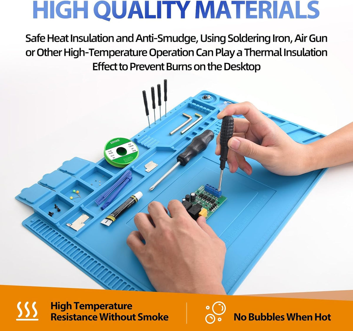MagnaShield™ – Magnetic Heat-Resistant Repair Mat