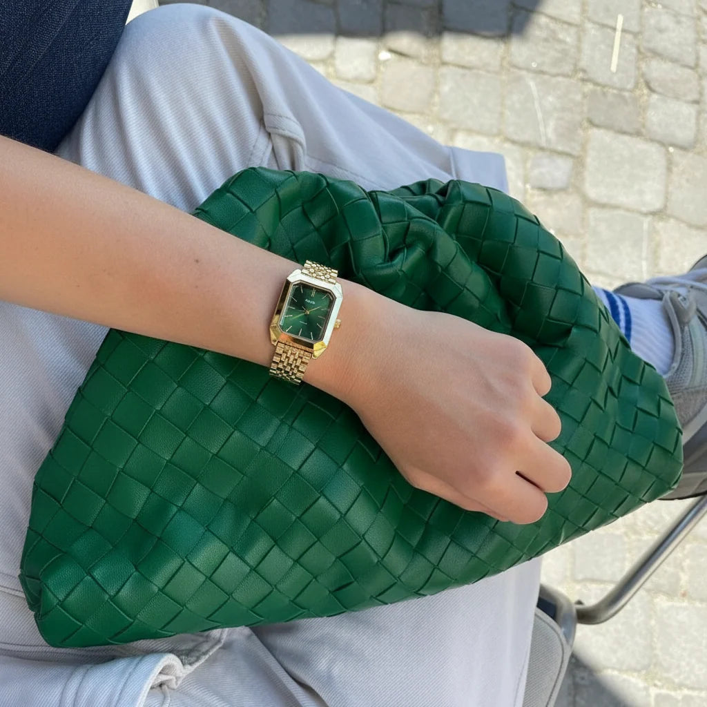 Elvora™ Elegant Rectangular Quartz Watch
