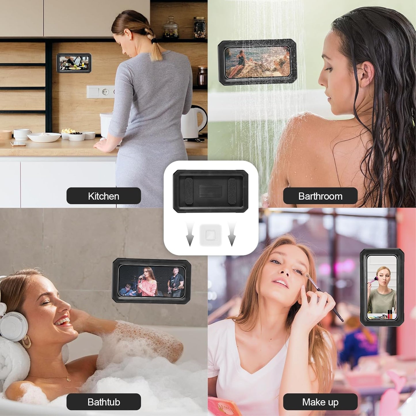Rotating Wall Phone Storage Box