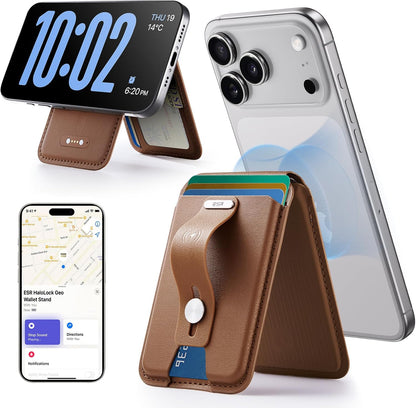 TrackVault™ Pro – Smart Magnetic Wallet with Find My
