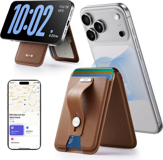 TrackVault™ Pro – Smart Magnetic Wallet with Find My
