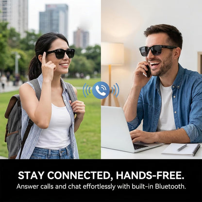 VisionAI™ Pro – AI Smart Camera Glasses