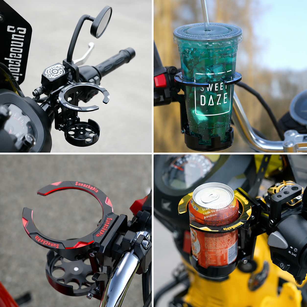RideGrip™ Pro CNC Cup Holder