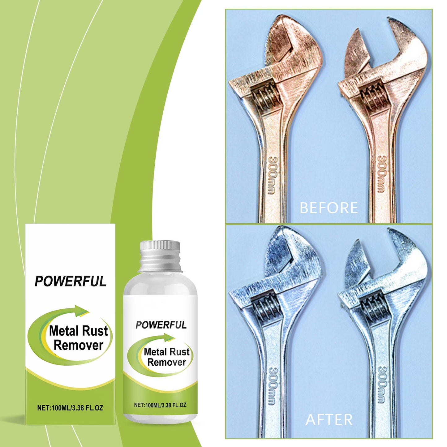 Metal Rust Remover 100ml/3.38OZ