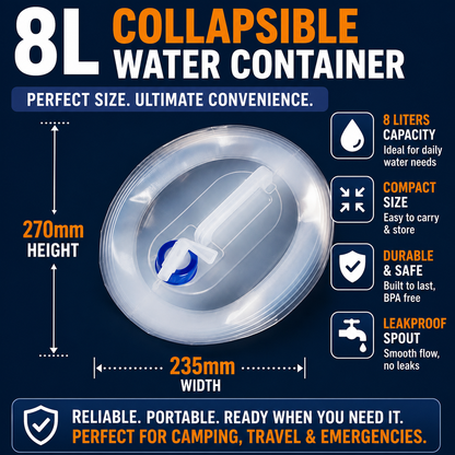 AquaReserve™ Collapsible Water Storage Tank