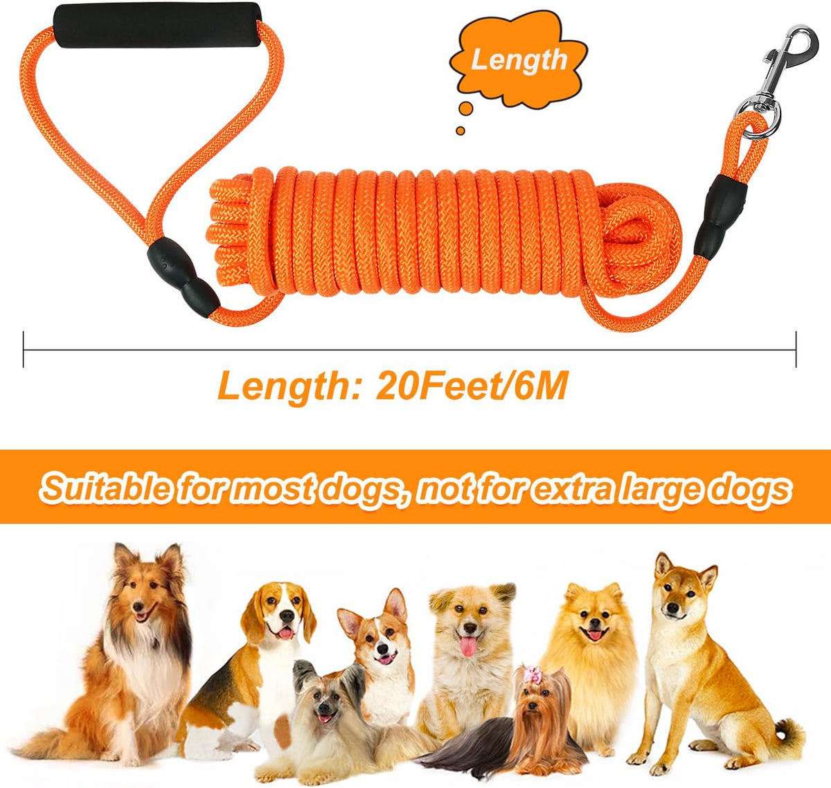PawGrip™ – Heavy-Duty Comfort Dog Leash