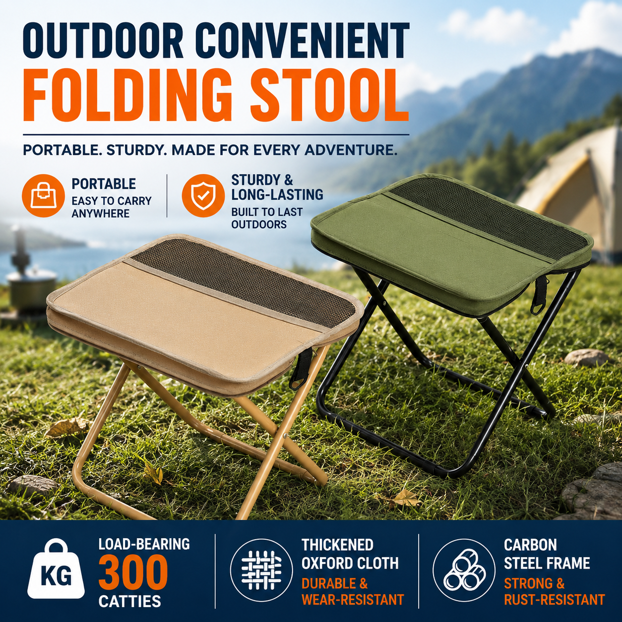 SeatPack™ Carry It. Open It. Sit Anywhere.