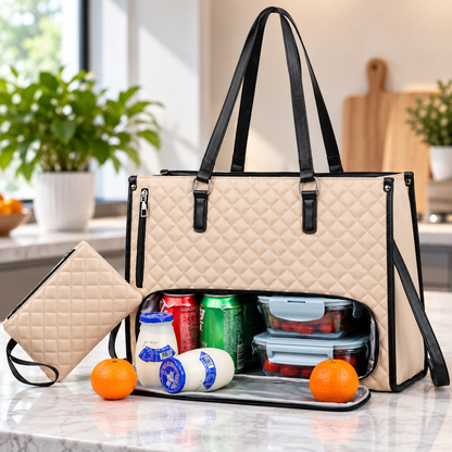 CarryFresh™ – 2-in-1 Work & Insulated Lunch Tote