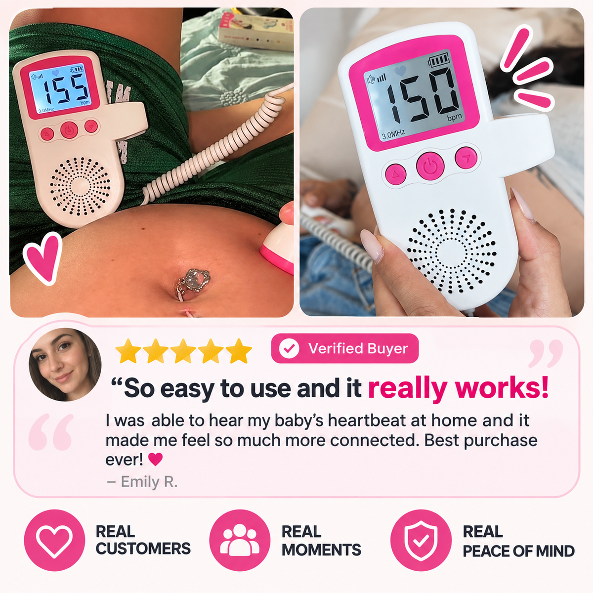 BumpBeat™ – Fetal Doppler