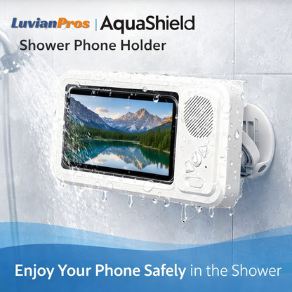Luvianpros AquaShield Shower Phone Holder