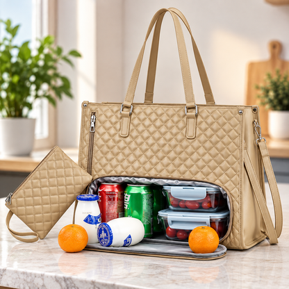 CarryFresh™ – 2-in-1 Work & Insulated Lunch Tote
