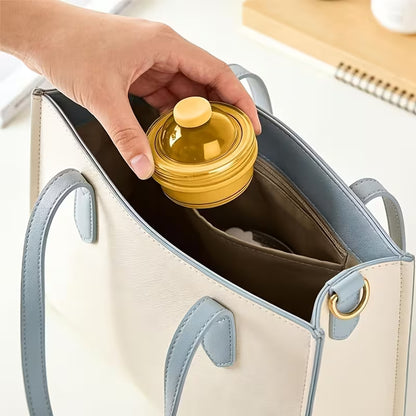 LuvianPros IceFold™ – Foldable Ice Cup with Straw