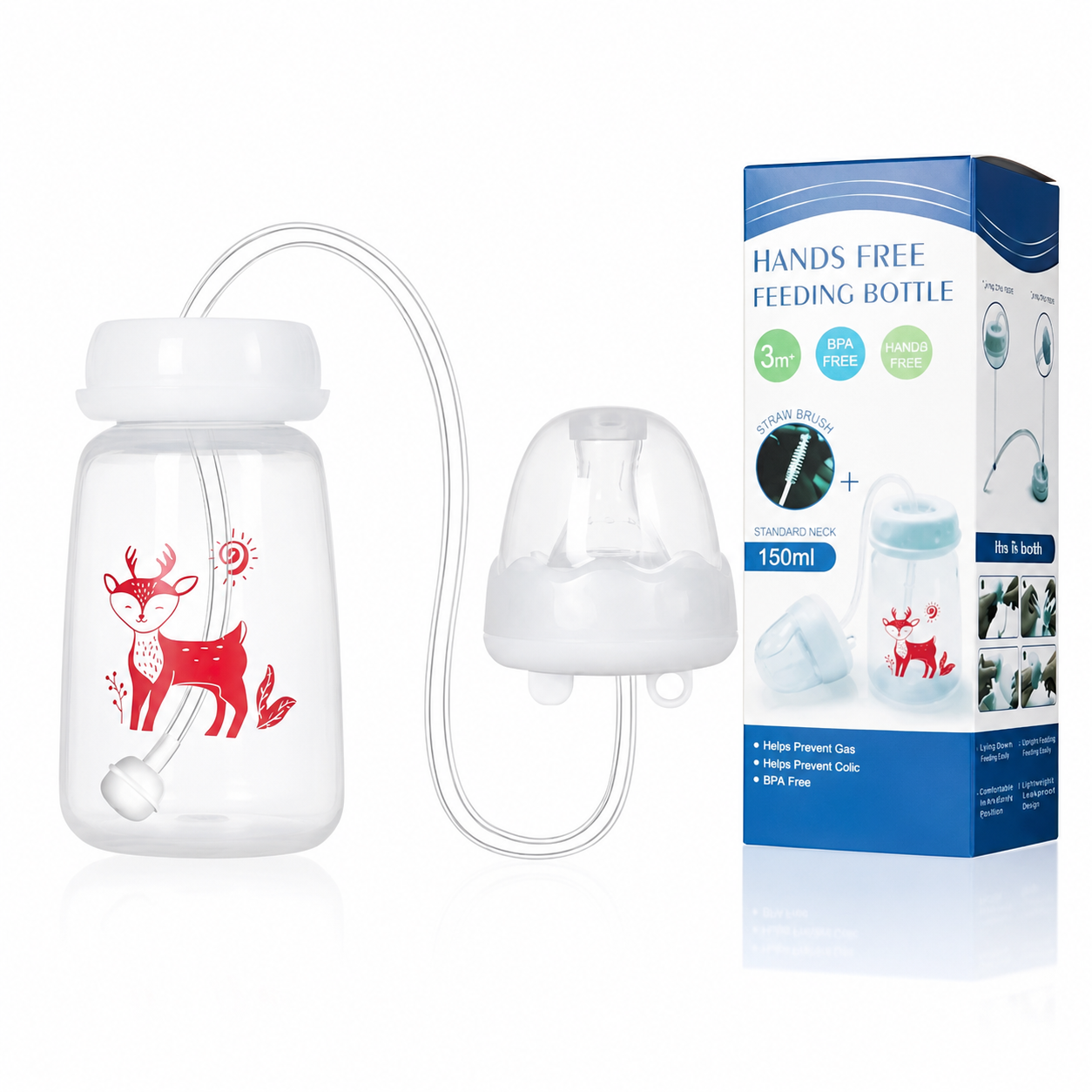 NurtureFlow™ 360° Feeding Support Bottle