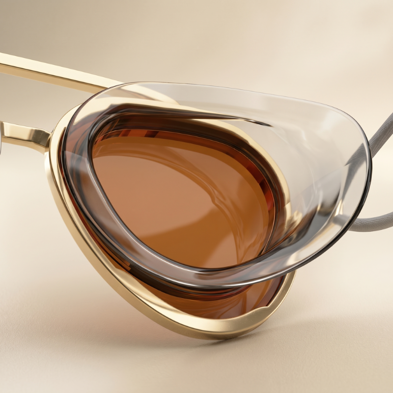 AquaLuxe™ Designer Swim Goggles