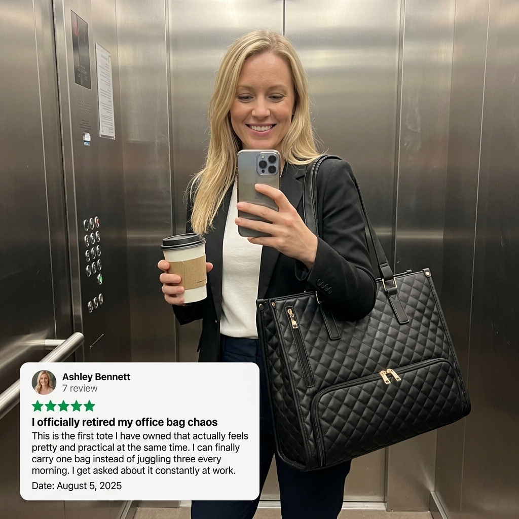 CarryFresh™ – 2-in-1 Work & Insulated Lunch Tote