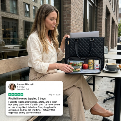 CarryFresh™ – 2-in-1 Work & Insulated Lunch Tote
