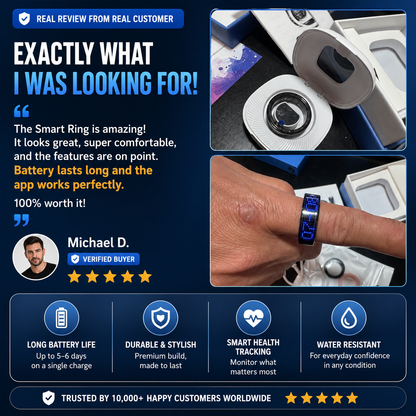 AuraSync™ Smart Health Ring