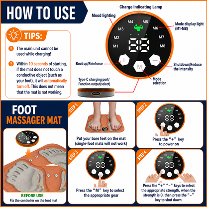 FootPulse™ EMS Recovery Mat