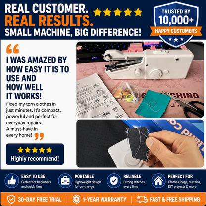 StitchPro™ Portable Sewing Machine