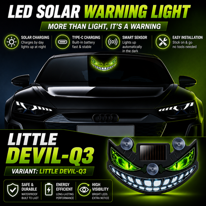 DevilGlow™ Solar LED Car Light