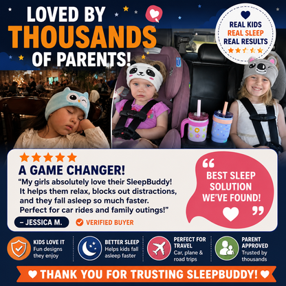 SleepBuddy™ Bluetooth Headband