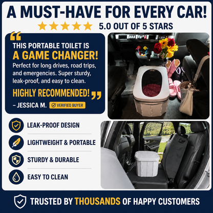 RoadRelief™ – Emergency Portable Toilet